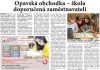 Opavská obchodka – škola doporučená zaměstnavateli