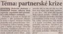 Téma: partnerské krize