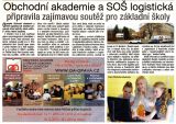 OA a SOŠ logistická připravila zajímavou soutěž pro základní školy
