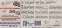 Jedinečný projekt zvyšující uplatnitelnost absolventů logistických oborů opavské Obchodní akademie | Stále přijímáme uchazeče o studium