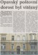 Opavský poštovní dorost byl vítězný