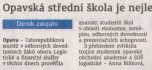 Opavská střední škola je nejlepší