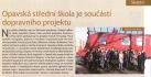 Opavská střední škola je součástí dopravního projektu