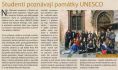 Studenti poznávají památky UNESCO